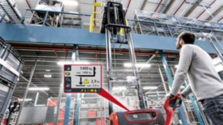 Linde Load Management avverte di carichi troppo pesanti Linde Load Management avverte di carichi troppo pesanti